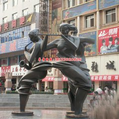 音樂(lè)人物銅雕塑