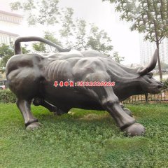 銅雕開(kāi)拓牛