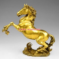 黃銅馬雕塑