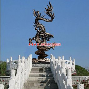 鑄銅雕塑龍