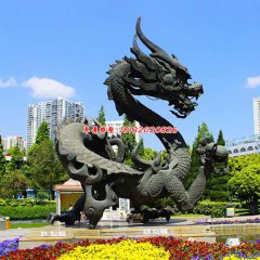 銅像龍雕塑