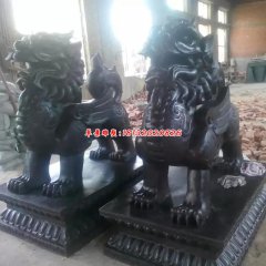 銅麒麟一對(duì)