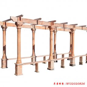 石雕長廊的建造