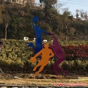 籃球運(yùn)動(dòng)員塑像