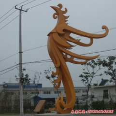 鳳凰的雕塑
