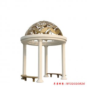 歐式石涼亭