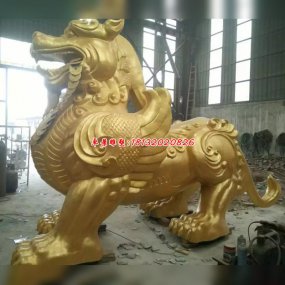 帶翅膀的銅貔貅