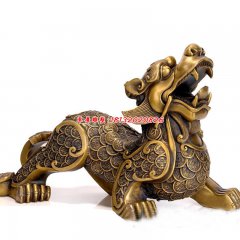 企業(yè)門口貔貅銅雕