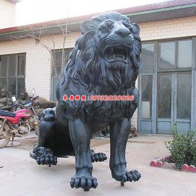 頤和園的銅獅子