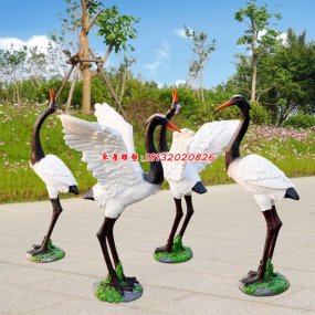 玻璃鋼仿真仙鶴