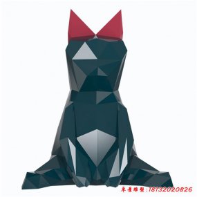 玻璃鋼抽象動物雕塑