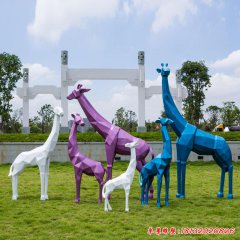 玻璃鋼長(zhǎng)頸鹿雕塑