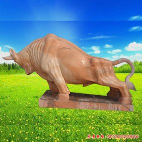 校園開荒牛雕塑