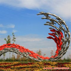 抽象雕塑魚
