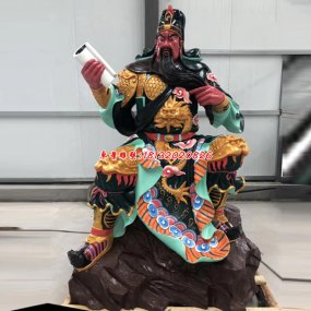 關公玻璃鋼雕塑