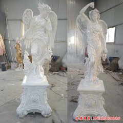 玻璃鋼西方天使雕塑