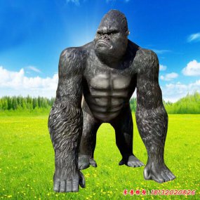 玻璃鋼猩猩雕塑