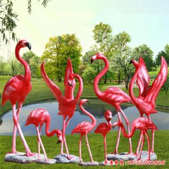 玻璃鋼仿真火烈鳥