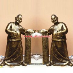 玻璃鋼迎賓雕塑