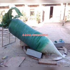 玻璃鋼拔蘿卜雕塑