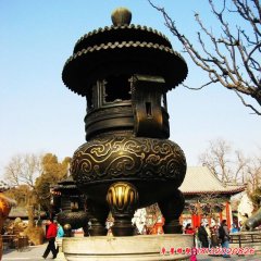 寺廟香爐銅雕