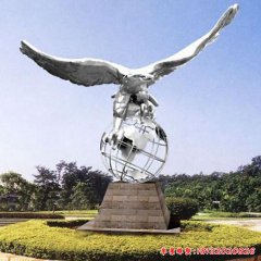 不銹鋼動物園景觀雕塑