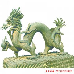 十二生肖銅雕像