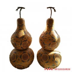 鑄銅雕塑的葫蘆