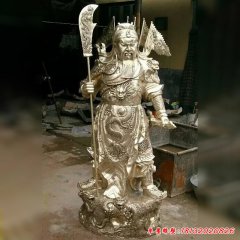 關羽銅雕塑