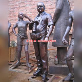 現代人鑄銅雕塑